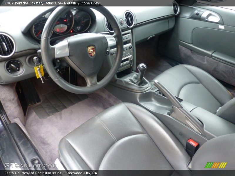  2007 Boxster  Stone Grey Interior