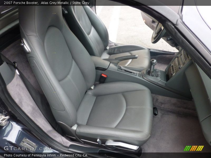 Front Seat of 2007 Boxster 