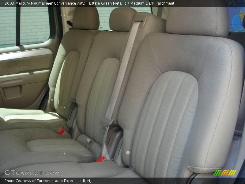Estate Green Metallic / Medium Dark Parchment 2003 Mercury Mountaineer Convenience AWD