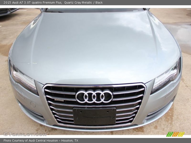 Quartz Gray Metallic / Black 2015 Audi A7 3.0T quattro Premium Plus