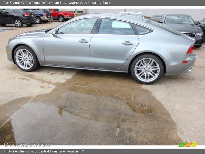 Quartz Gray Metallic / Black 2015 Audi A7 3.0T quattro Premium Plus