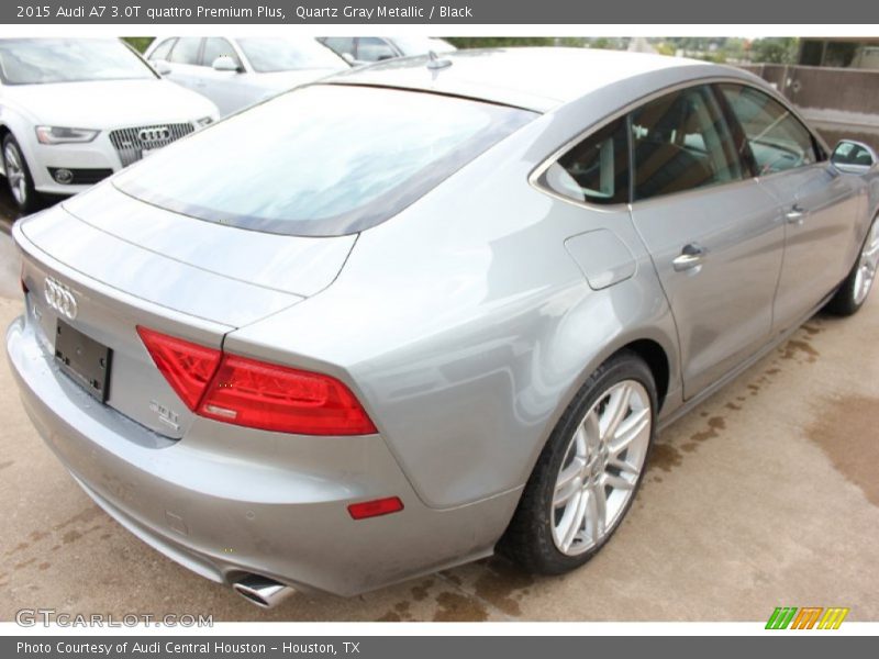 Quartz Gray Metallic / Black 2015 Audi A7 3.0T quattro Premium Plus