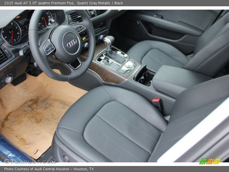 Quartz Gray Metallic / Black 2015 Audi A7 3.0T quattro Premium Plus