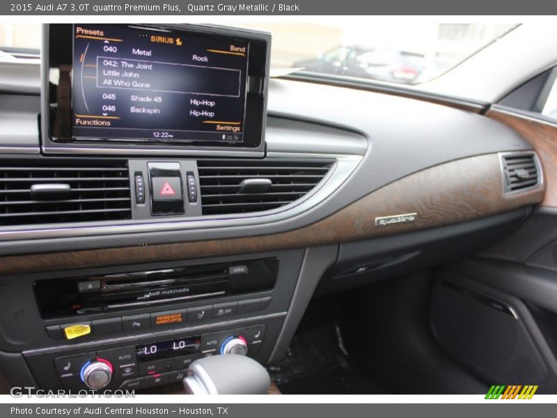 Quartz Gray Metallic / Black 2015 Audi A7 3.0T quattro Premium Plus