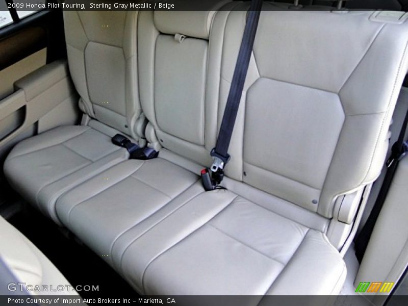 Rear Seat of 2009 Pilot Touring