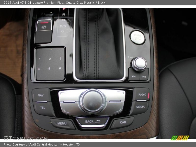 Quartz Gray Metallic / Black 2015 Audi A7 3.0T quattro Premium Plus