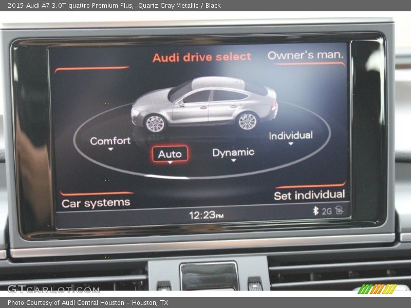 Quartz Gray Metallic / Black 2015 Audi A7 3.0T quattro Premium Plus