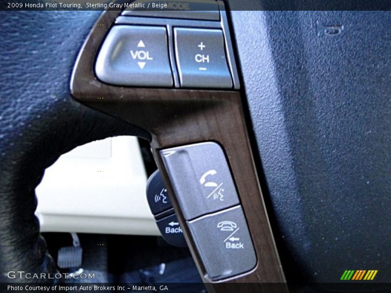 Controls of 2009 Pilot Touring