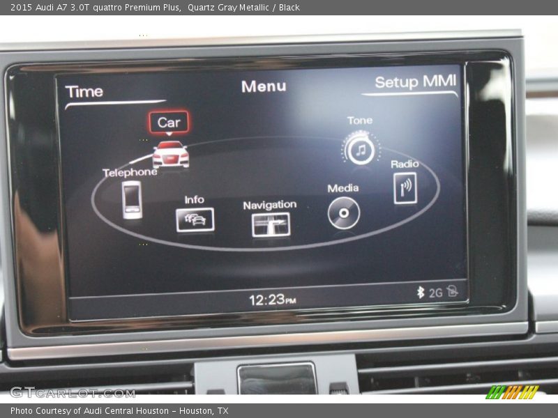 Quartz Gray Metallic / Black 2015 Audi A7 3.0T quattro Premium Plus
