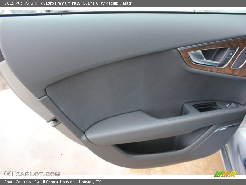 Quartz Gray Metallic / Black 2015 Audi A7 3.0T quattro Premium Plus
