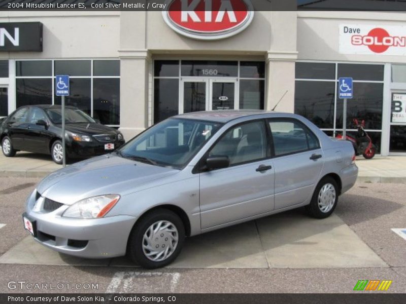 Cool Silver Metallic / Gray 2004 Mitsubishi Lancer ES