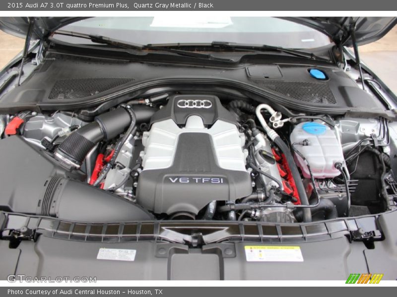 Quartz Gray Metallic / Black 2015 Audi A7 3.0T quattro Premium Plus