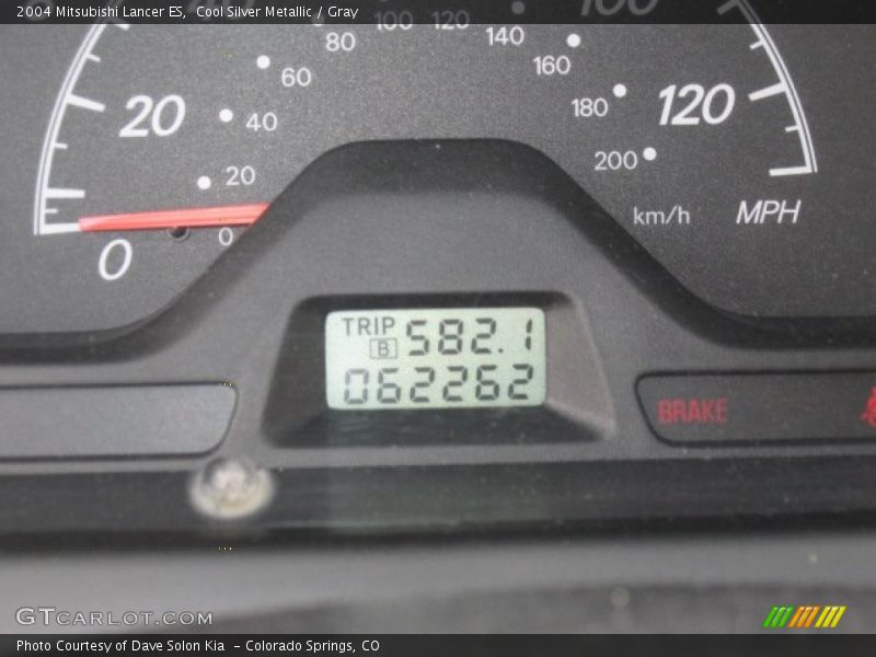 Cool Silver Metallic / Gray 2004 Mitsubishi Lancer ES