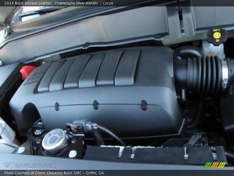 Champagne Silver Metallic / Cocoa 2014 Buick Enclave Leather