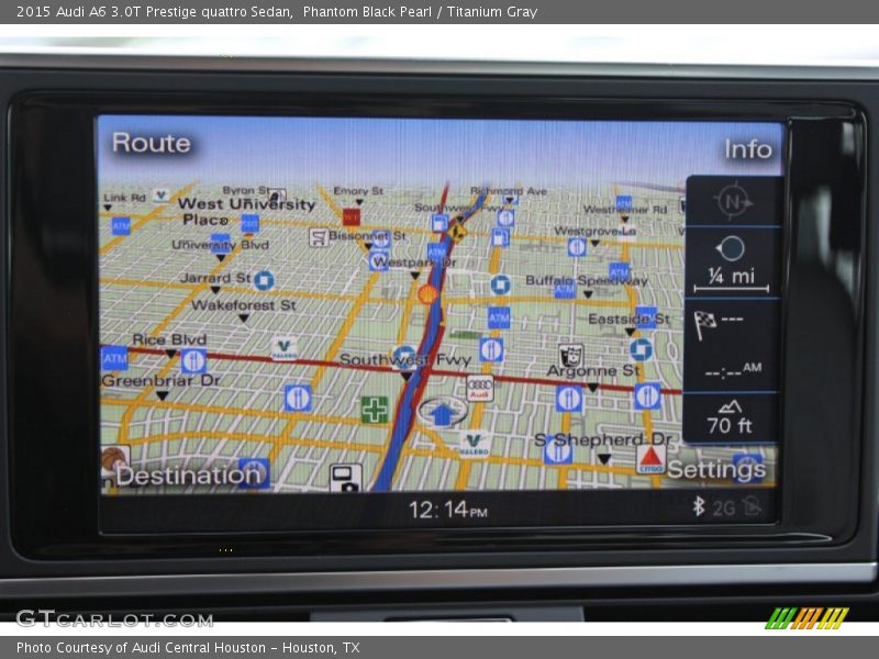 Navigation of 2015 A6 3.0T Prestige quattro Sedan