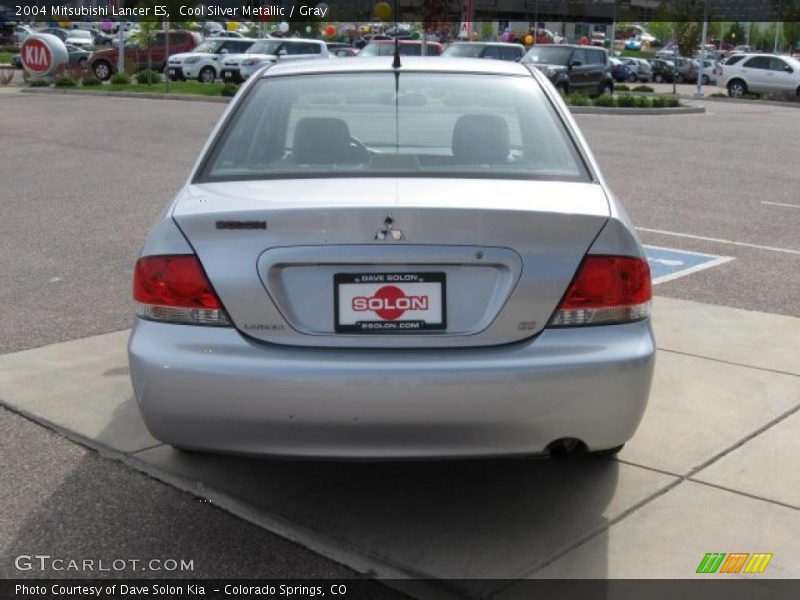 Cool Silver Metallic / Gray 2004 Mitsubishi Lancer ES
