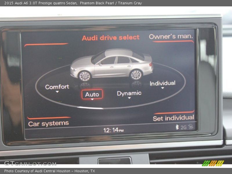 Controls of 2015 A6 3.0T Prestige quattro Sedan