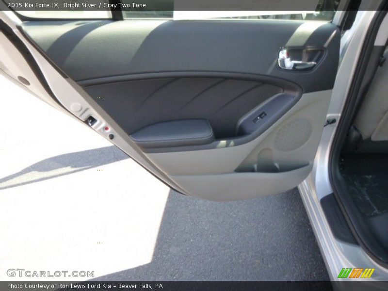 Bright Silver / Gray Two Tone 2015 Kia Forte LX