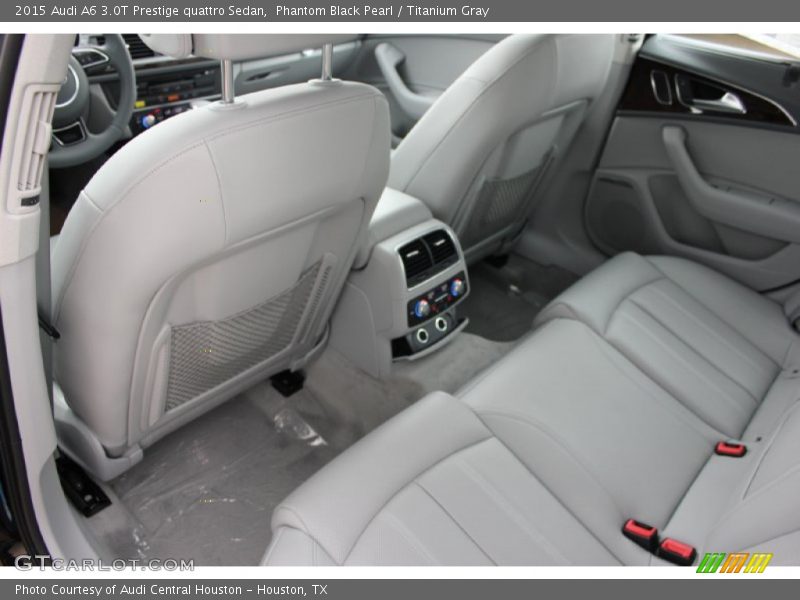 Rear Seat of 2015 A6 3.0T Prestige quattro Sedan