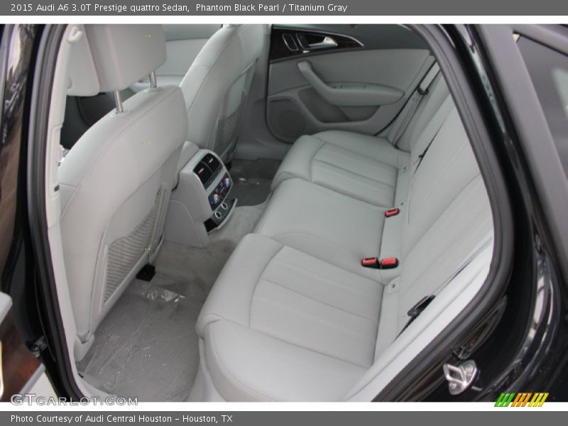 Rear Seat of 2015 A6 3.0T Prestige quattro Sedan