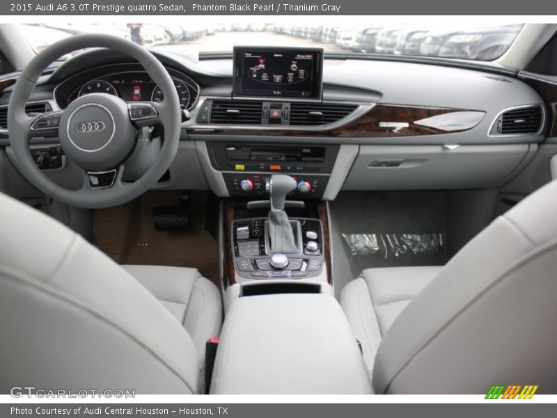 Dashboard of 2015 A6 3.0T Prestige quattro Sedan