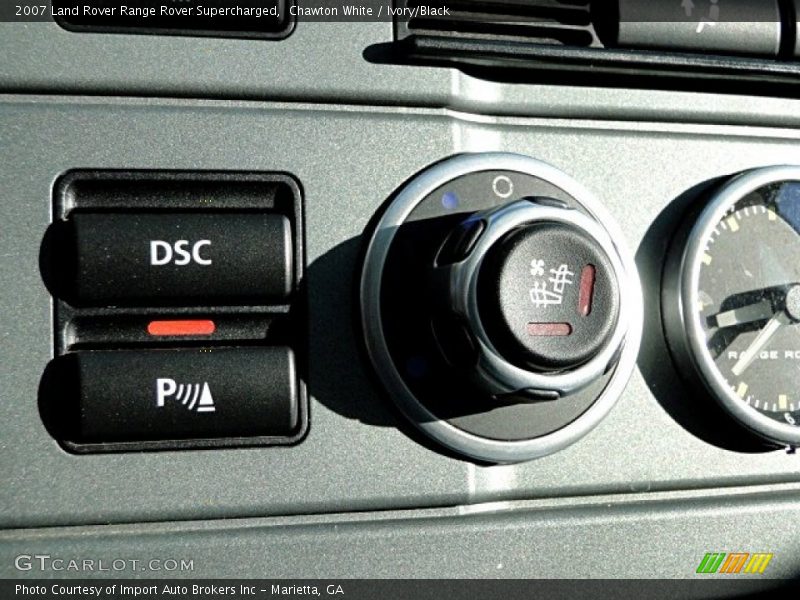 Chawton White / Ivory/Black 2007 Land Rover Range Rover Supercharged
