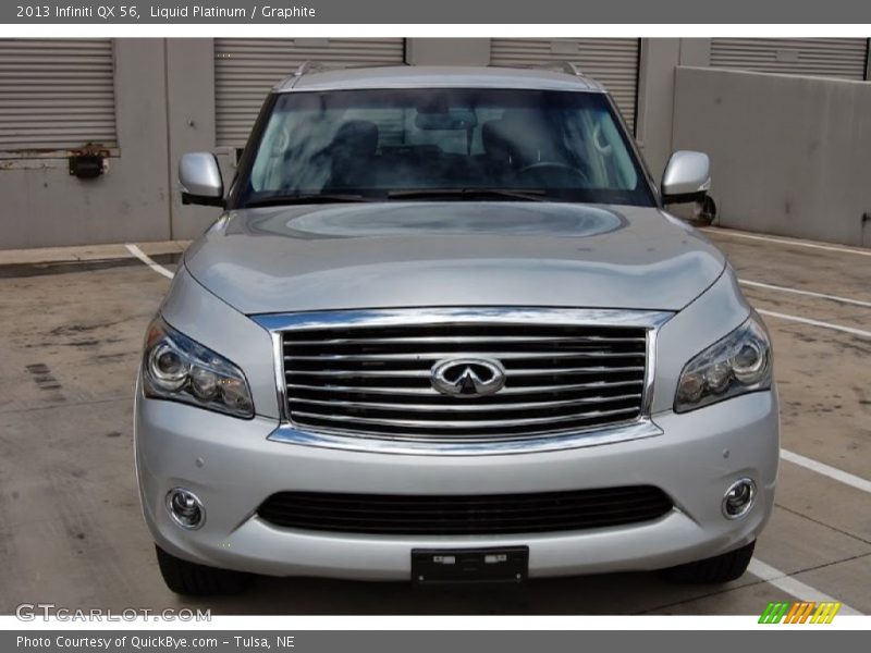 Liquid Platinum / Graphite 2013 Infiniti QX 56