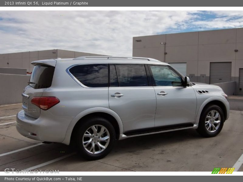 Liquid Platinum / Graphite 2013 Infiniti QX 56