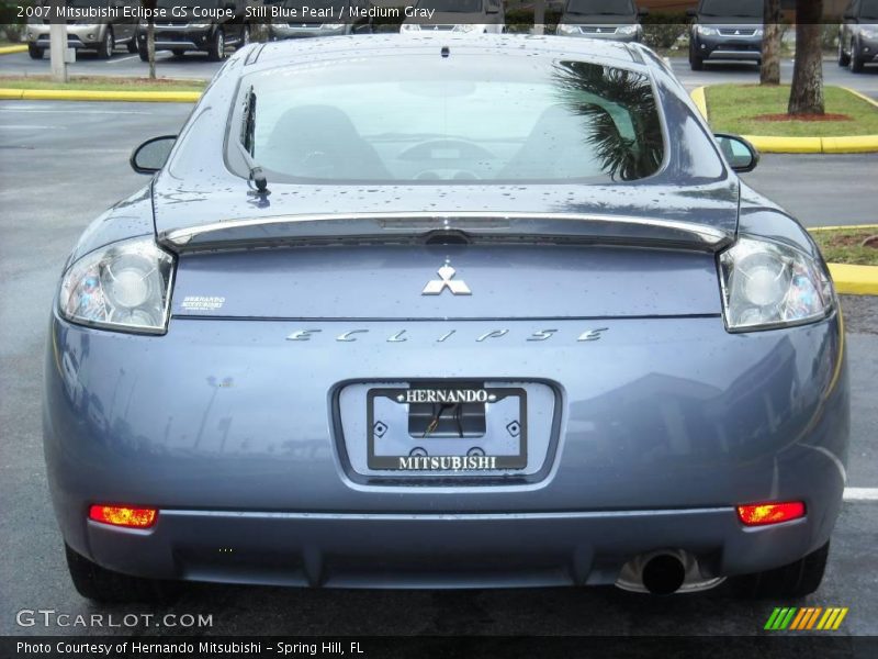 Still Blue Pearl / Medium Gray 2007 Mitsubishi Eclipse GS Coupe
