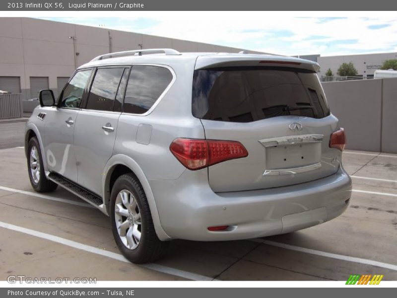 Liquid Platinum / Graphite 2013 Infiniti QX 56