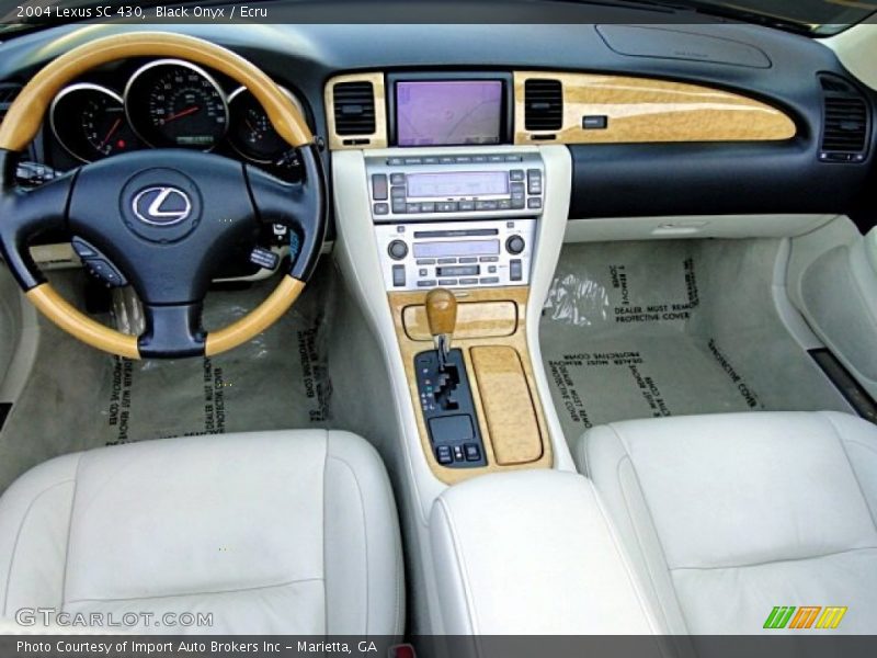 Black Onyx / Ecru 2004 Lexus SC 430