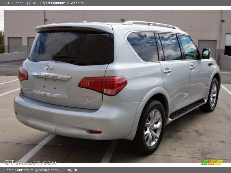 Liquid Platinum / Graphite 2013 Infiniti QX 56
