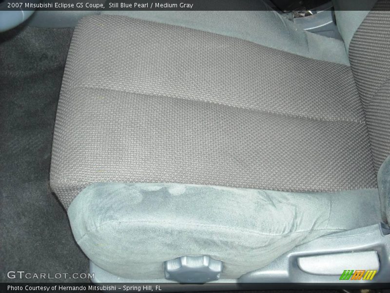 Still Blue Pearl / Medium Gray 2007 Mitsubishi Eclipse GS Coupe