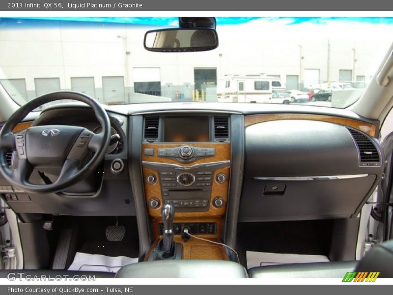 Dashboard of 2013 QX 56