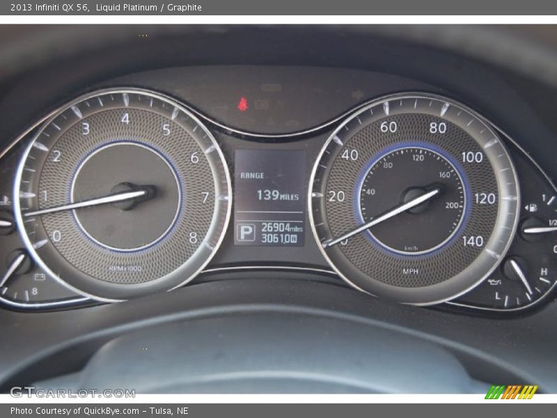  2013 QX 56 56 Gauges