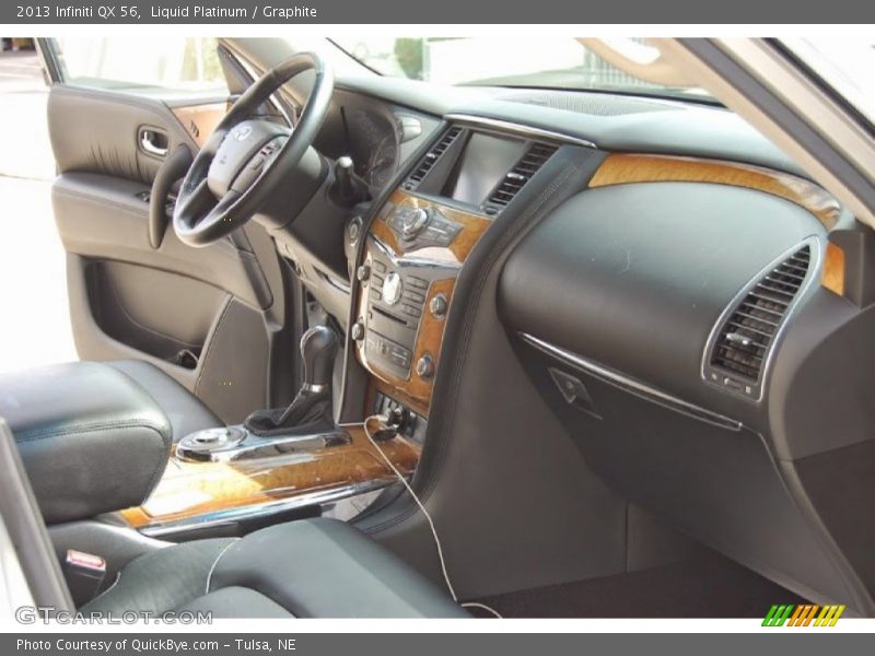 Liquid Platinum / Graphite 2013 Infiniti QX 56