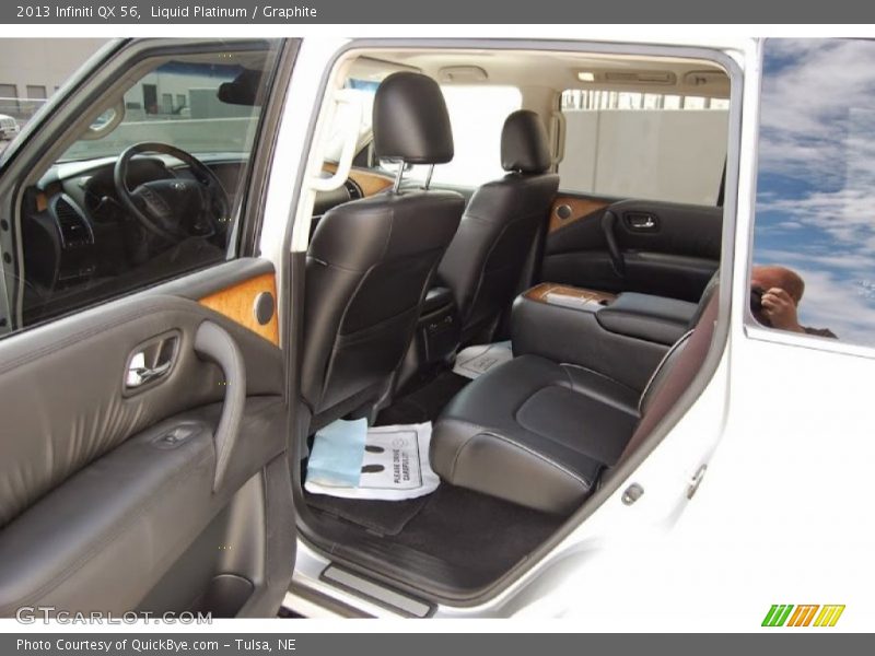 Liquid Platinum / Graphite 2013 Infiniti QX 56