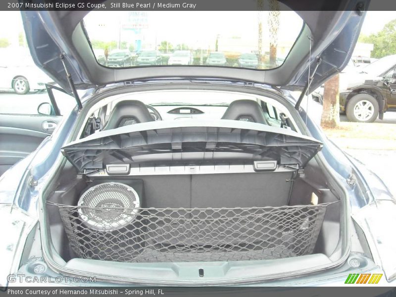 Still Blue Pearl / Medium Gray 2007 Mitsubishi Eclipse GS Coupe