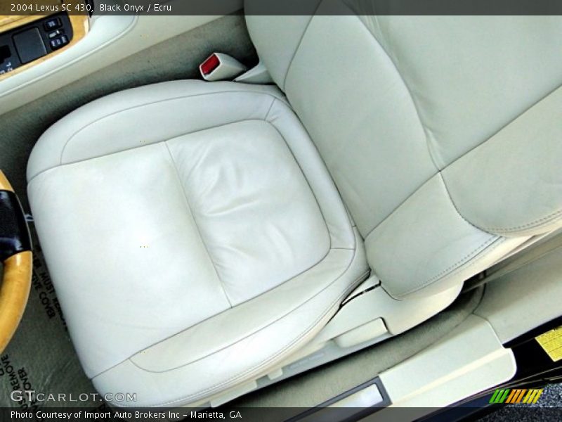 Black Onyx / Ecru 2004 Lexus SC 430