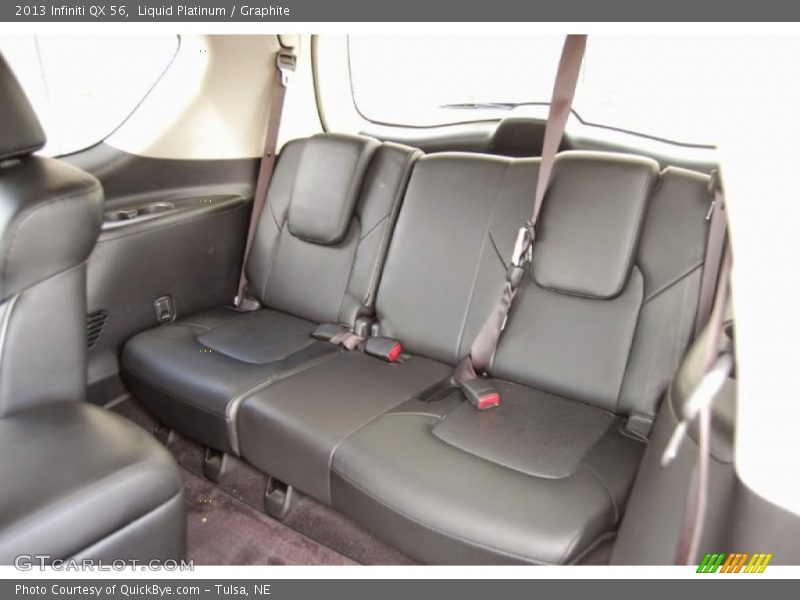Rear Seat of 2013 QX 56