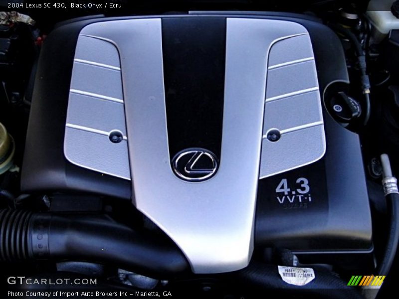 Black Onyx / Ecru 2004 Lexus SC 430