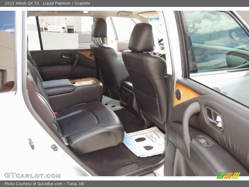 Liquid Platinum / Graphite 2013 Infiniti QX 56