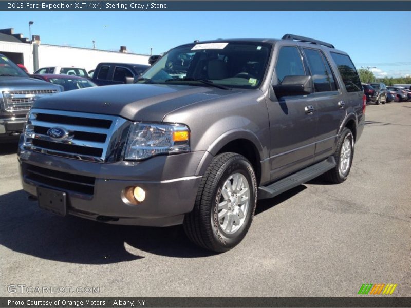 Sterling Gray / Stone 2013 Ford Expedition XLT 4x4