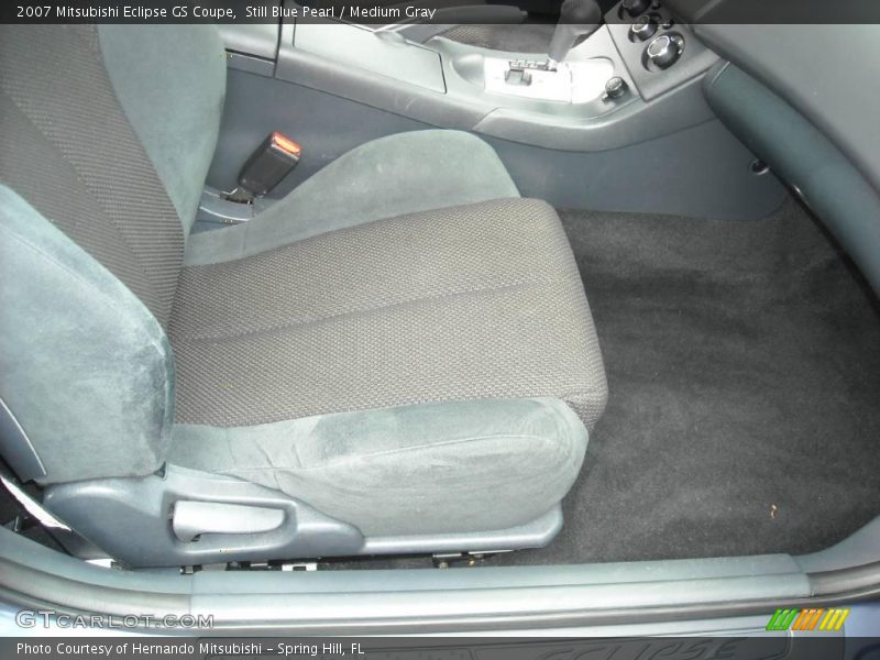 Still Blue Pearl / Medium Gray 2007 Mitsubishi Eclipse GS Coupe