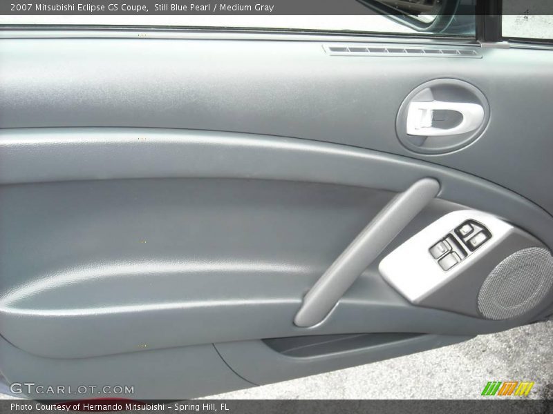 Still Blue Pearl / Medium Gray 2007 Mitsubishi Eclipse GS Coupe