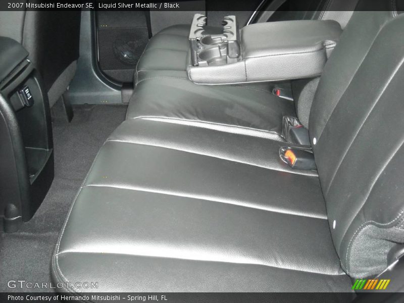 Liquid Silver Metallic / Black 2007 Mitsubishi Endeavor SE