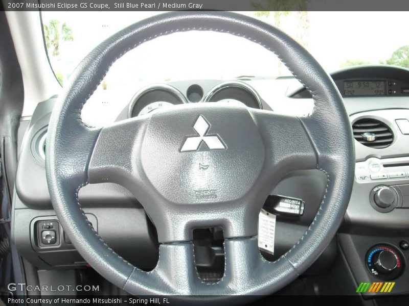 Still Blue Pearl / Medium Gray 2007 Mitsubishi Eclipse GS Coupe
