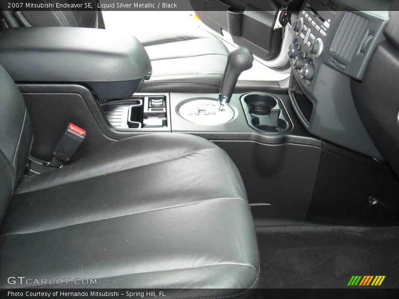 Liquid Silver Metallic / Black 2007 Mitsubishi Endeavor SE