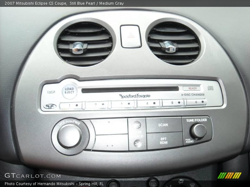 Still Blue Pearl / Medium Gray 2007 Mitsubishi Eclipse GS Coupe