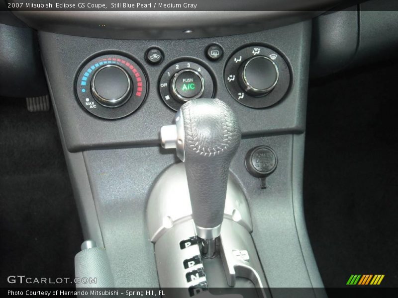Still Blue Pearl / Medium Gray 2007 Mitsubishi Eclipse GS Coupe